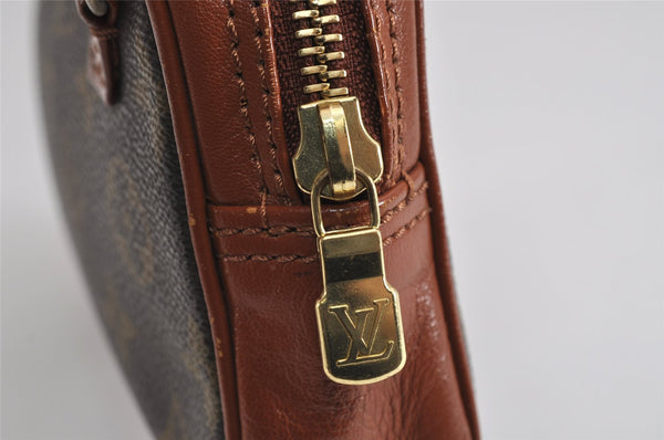 Auth Louis Vuitton Monogram Pochette Sport PM Clutch Hand Bag Old Model LV 1773J