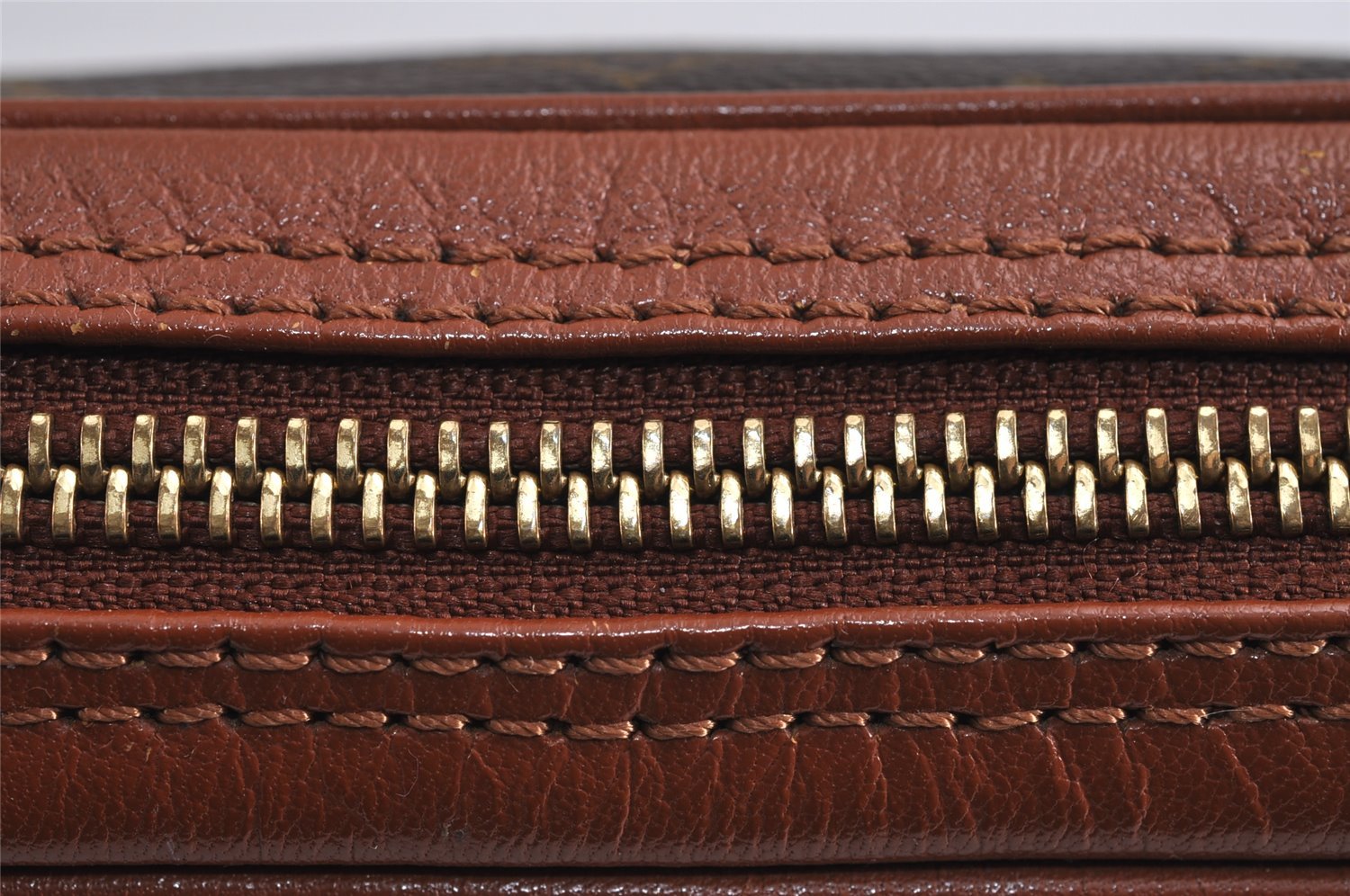 Auth Louis Vuitton Monogram Pochette Sport PM Clutch Hand Bag Old Model LV 1773J