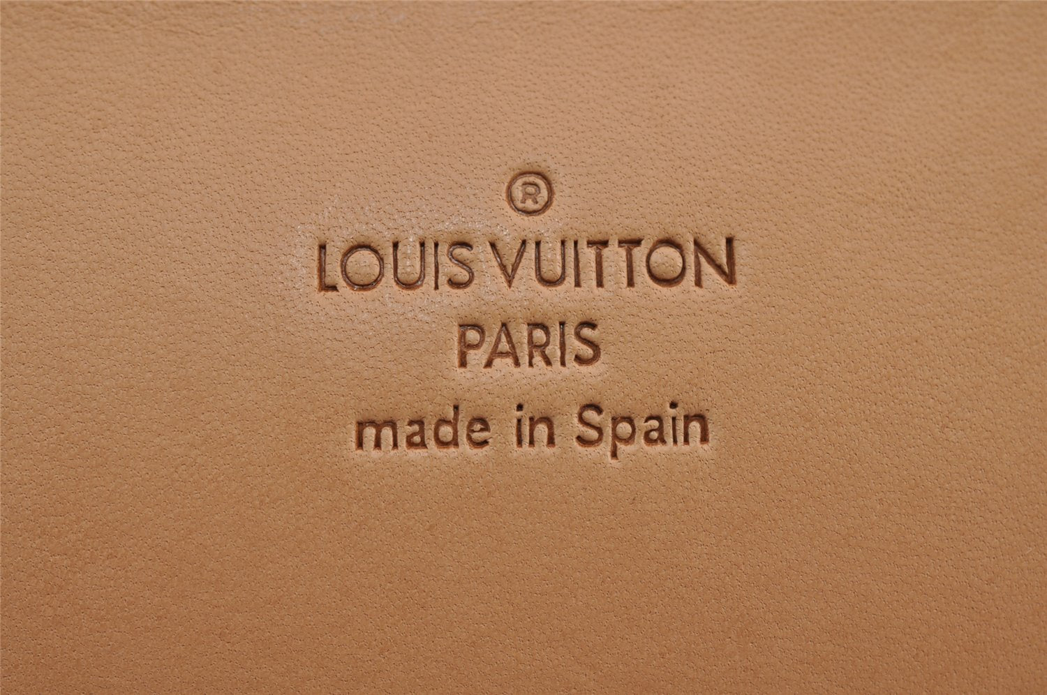 Authentic Louis Vuitton Nomade Pouch Purse Beige LV 1773K