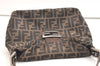 Authentic FENDI Zucca Shoulder Hand Bag Purse Canvas Leather Brown 1775K