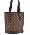 Authentic Louis Vuitton Damier Marais Bucket Shoulder Tote Bag N42240 LV 1778J