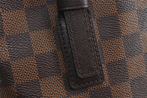 Authentic Louis Vuitton Damier Marais Bucket Shoulder Tote Bag N42240 LV 1778J