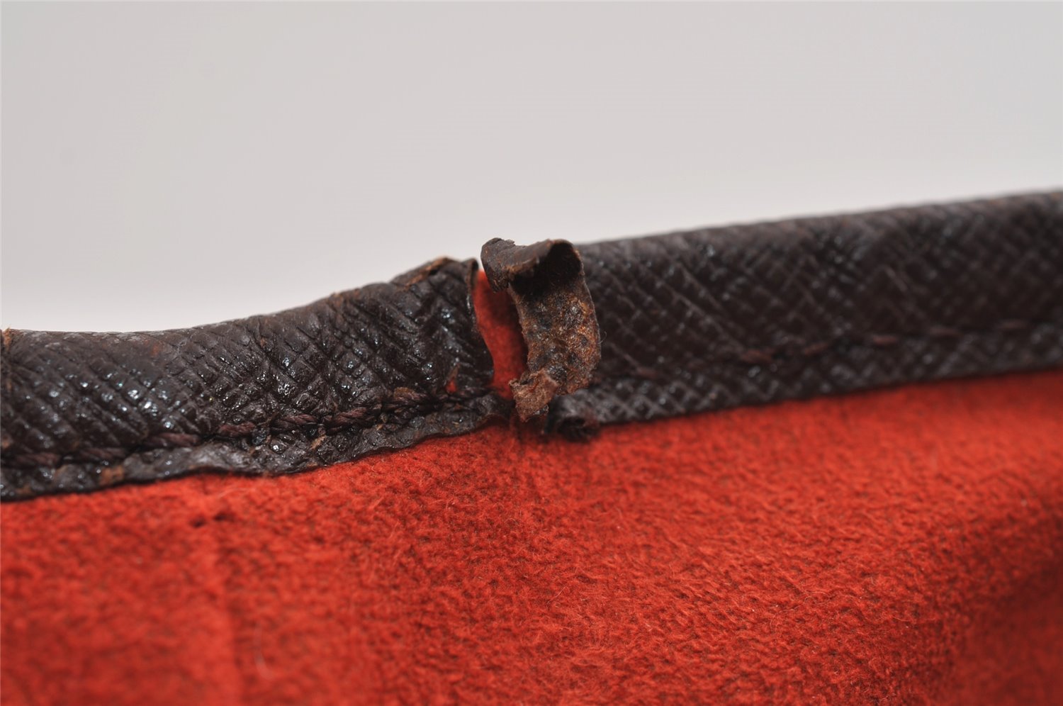 Authentic Louis Vuitton Damier Marais Bucket Shoulder Tote Bag N42240 LV 1778J