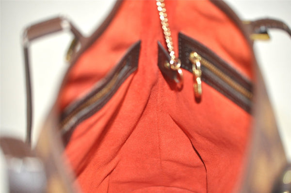 Authentic Louis Vuitton Damier Marais Bucket Shoulder Tote Bag N42240 LV 1778J