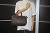 Authentic Louis Vuitton Monogram Speedy 25 Boston Hand Bag M41528 LV 1779I