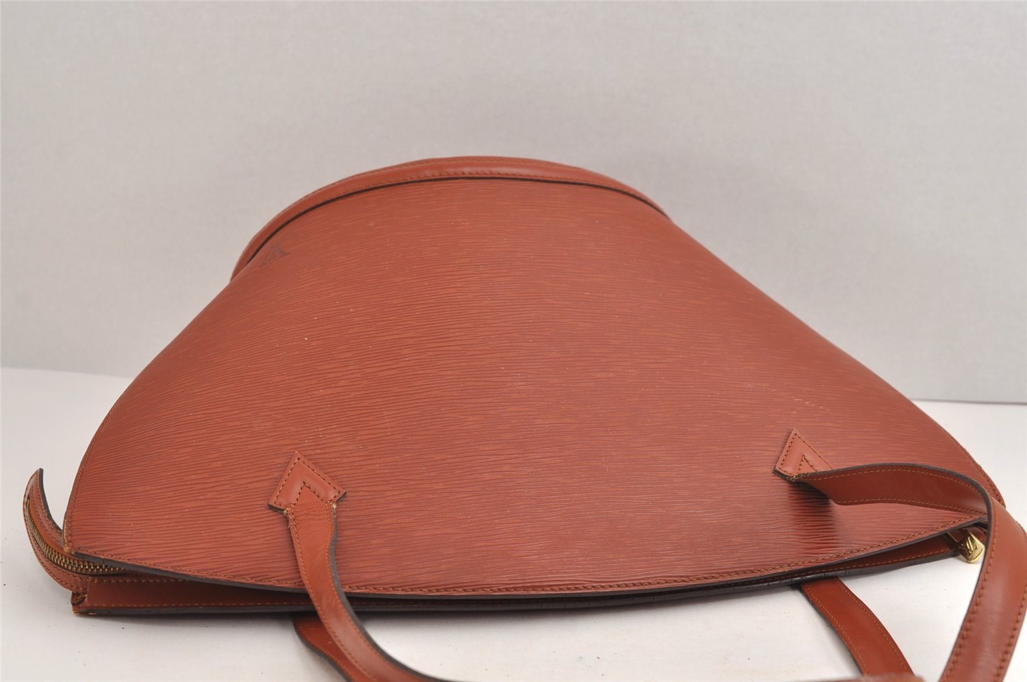 Auth Louis Vuitton Epi Saint Jacques Shopping Shoulder Bag Brown M52263 LV 1779J