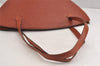 Auth Louis Vuitton Epi Saint Jacques Shopping Shoulder Bag Brown M52263 LV 1779J