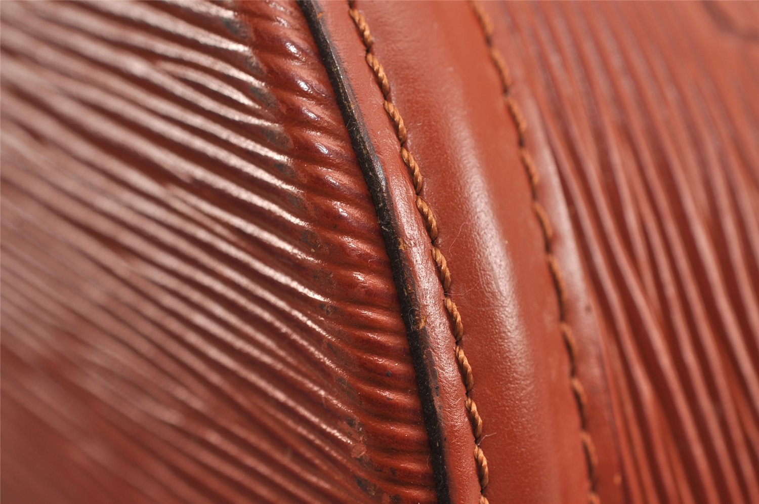 Auth Louis Vuitton Epi Saint Jacques Shopping Shoulder Bag Brown M52263 LV 1779J