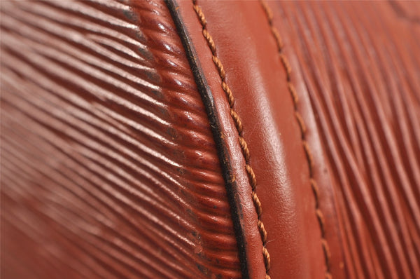 Auth Louis Vuitton Epi Saint Jacques Shopping Shoulder Bag Brown M52263 LV 1779J