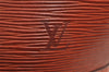 Auth Louis Vuitton Epi Saint Jacques Shopping Shoulder Bag Brown M52263 LV 1779J