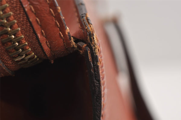 Auth Louis Vuitton Epi Saint Jacques Shopping Shoulder Bag Brown M52263 LV 1779J