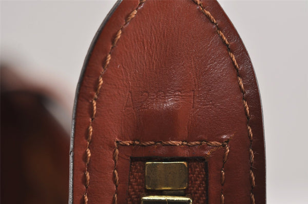 Auth Louis Vuitton Epi Saint Jacques Shopping Shoulder Bag Brown M52263 LV 1779J