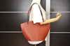 Auth Louis Vuitton Epi Saint Jacques Shopping Shoulder Bag Brown M52263 LV 1779J