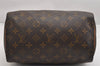 Authentic Louis Vuitton Monogram Speedy 25 Boston Hand Bag M41528 LV 1780K