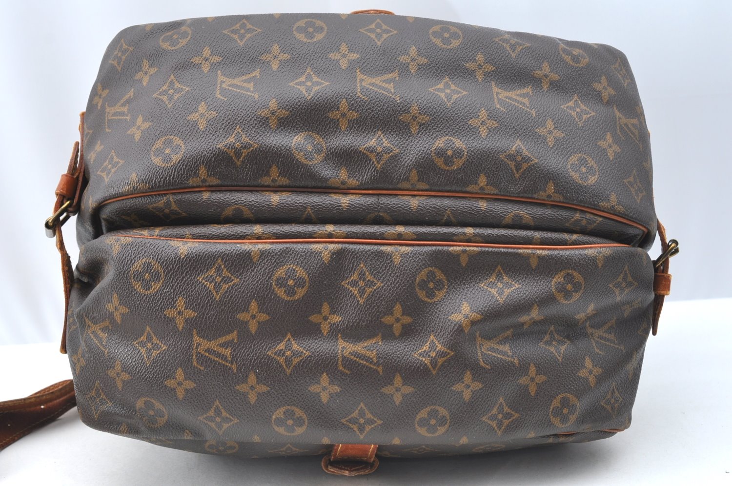 Authentic Louis Vuitton Monogram Saumur 35 Shoulder Cross Bag M42254 LV 1781H