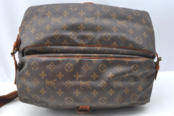 Authentic Louis Vuitton Monogram Saumur 35 Shoulder Cross Bag M42254 LV 1781H