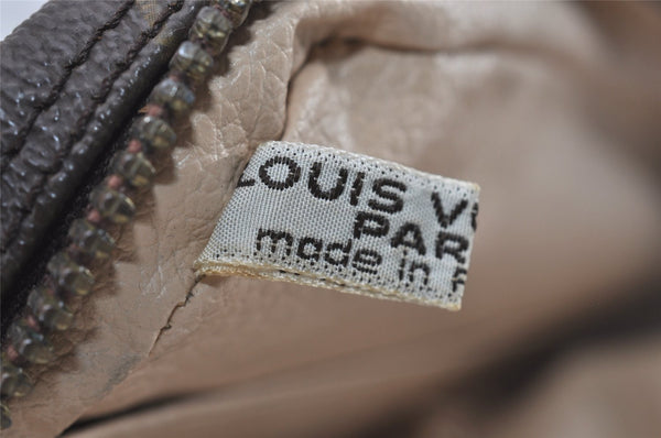 Auth Louis Vuitton Monogram Trousse Toilette 23 Clutch Hand Bag M47524 LV 1781I