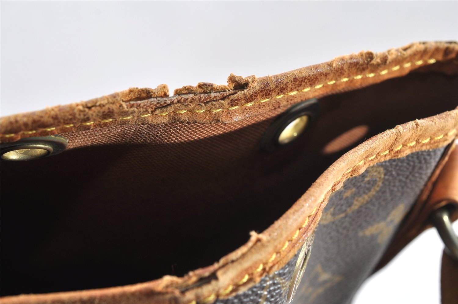 Authentic Louis Vuitton Monogram Noe Shoulder Drawstring Bag M42224 LV 1782I