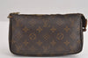 Authentic Louis Vuitton Monogram Pochette Accessoires Pouch M51980 LV 1782J