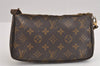 Authentic Louis Vuitton Monogram Pochette Accessoires Pouch M51980 LV 1782J
