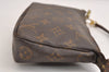Authentic Louis Vuitton Monogram Pochette Accessoires Pouch M51980 LV 1782J