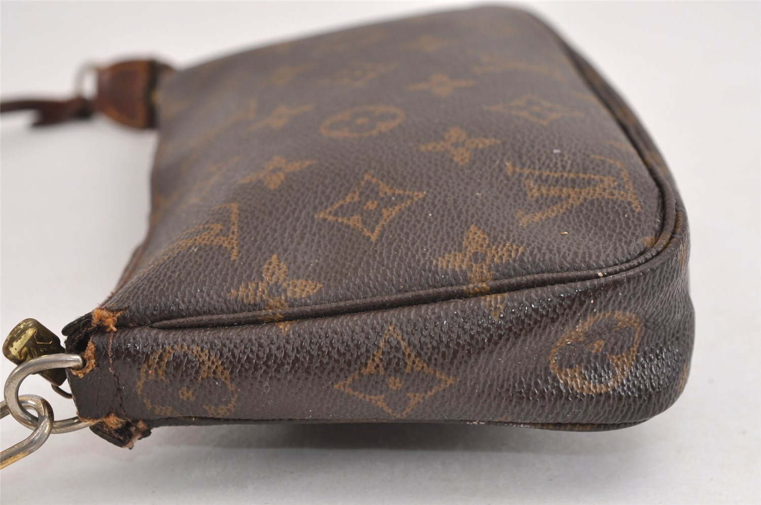 Authentic Louis Vuitton Monogram Pochette Accessoires Pouch M51980 LV 1782J