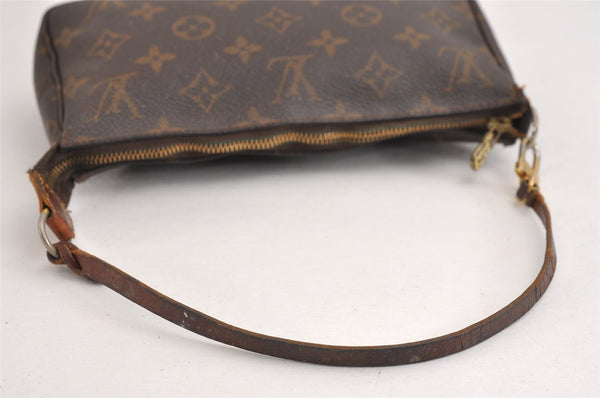 Authentic Louis Vuitton Monogram Pochette Accessoires Pouch M51980 LV 1782J