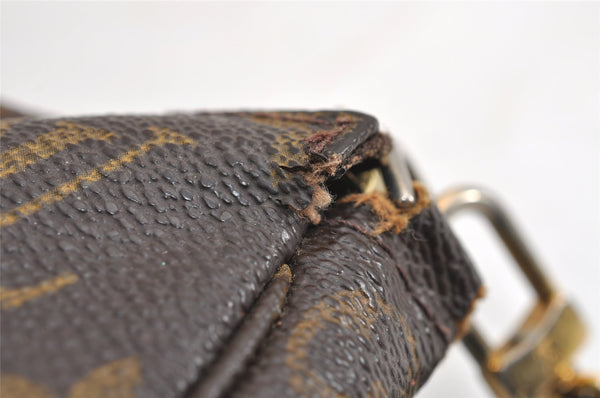 Authentic Louis Vuitton Monogram Pochette Accessoires Pouch M51980 LV 1782J