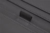 Authentic Louis Vuitton V Line Zip Documents Organizer Case Gray LV 1783K