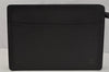 Authentic Louis Vuitton Epi Pochette Homme Clutch Hand Bag Black M52522 LV 1784J