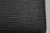Authentic Louis Vuitton Epi Pochette Homme Clutch Hand Bag Black M52522 LV 1784J