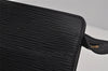 Authentic Louis Vuitton Epi Pochette Homme Clutch Hand Bag Black M52522 LV 1784J