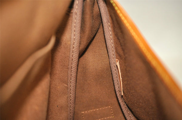 Authentic Louis Vuitton Monogram Saumur 35 Shoulder Cross Bag M42254 LV 1785I