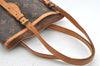 Authentic Louis Vuitton Monogram Bucket PM Shoulder Tote Bag M42238 Junk 1786K