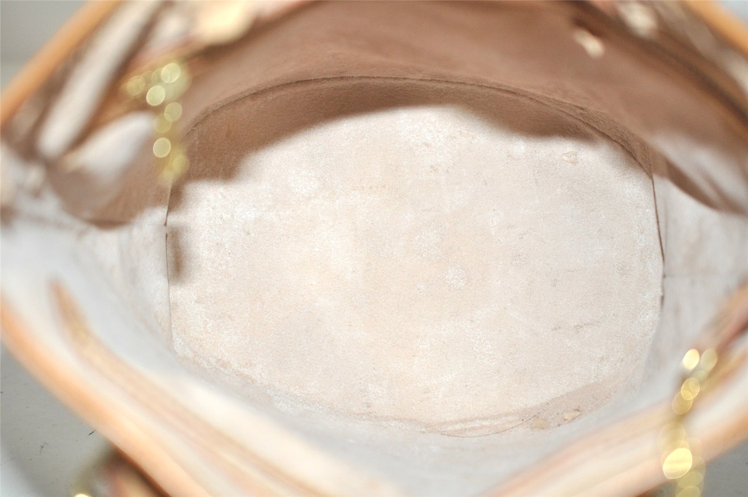 Authentic Louis Vuitton Monogram Bucket PM Shoulder Tote Bag M42238 Junk 1786K