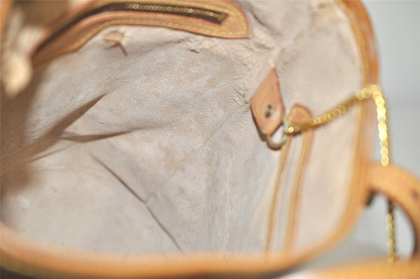 Authentic Louis Vuitton Monogram Bucket PM Shoulder Tote Bag M42238 Junk 1786K