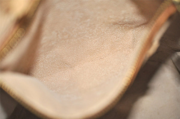 Authentic Louis Vuitton Monogram Bucket PM Shoulder Tote Bag M42238 Junk 1786K