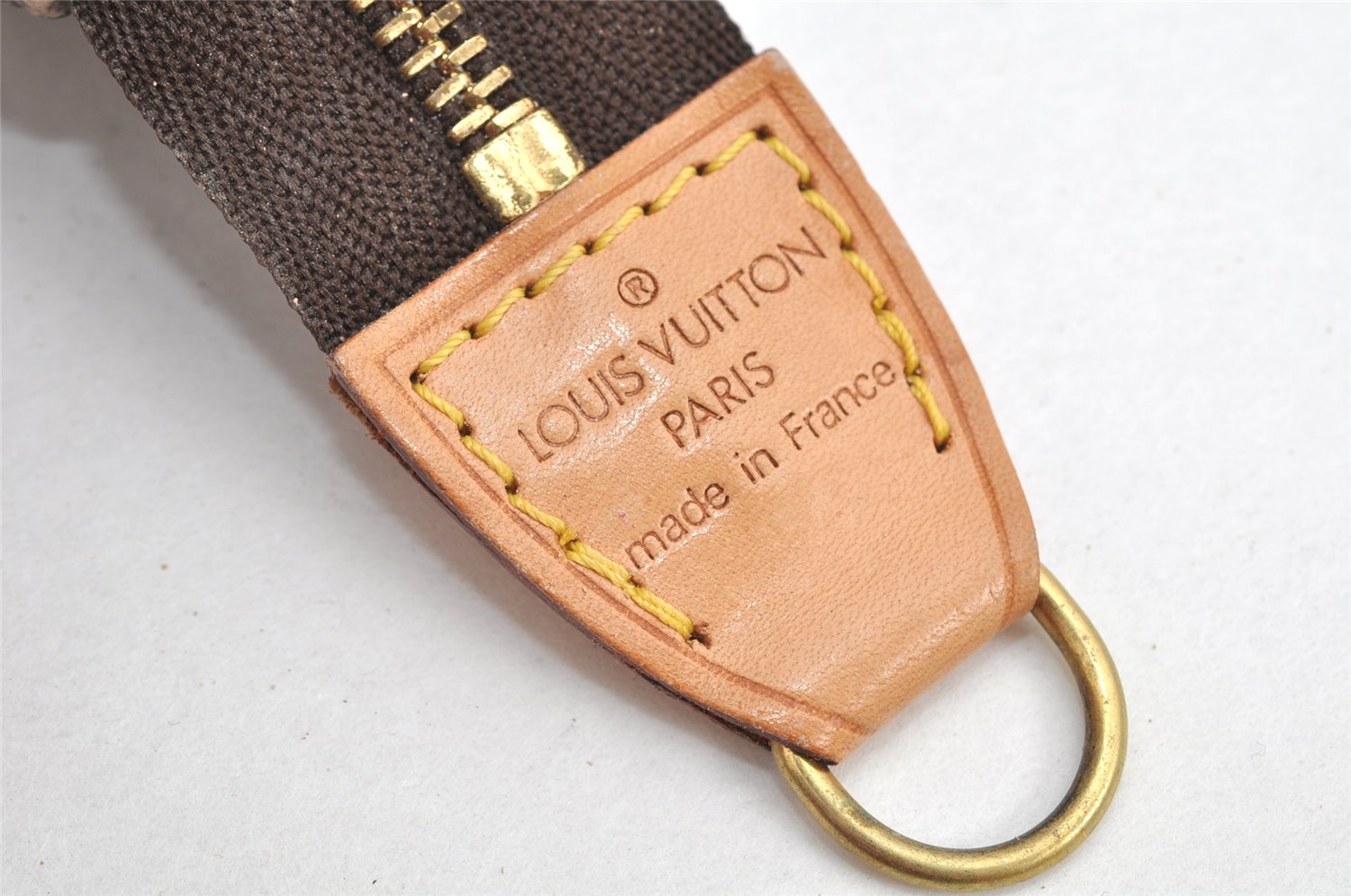 Authentic Louis Vuitton Monogram Bucket PM Shoulder Tote Bag M42238 Junk 1786K