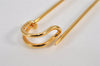 Authentic HERMES Serie Pin Brooch GP Gold Tone Accessories  1787L