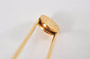 Authentic HERMES Serie Pin Brooch GP Gold Tone Accessories  1787L