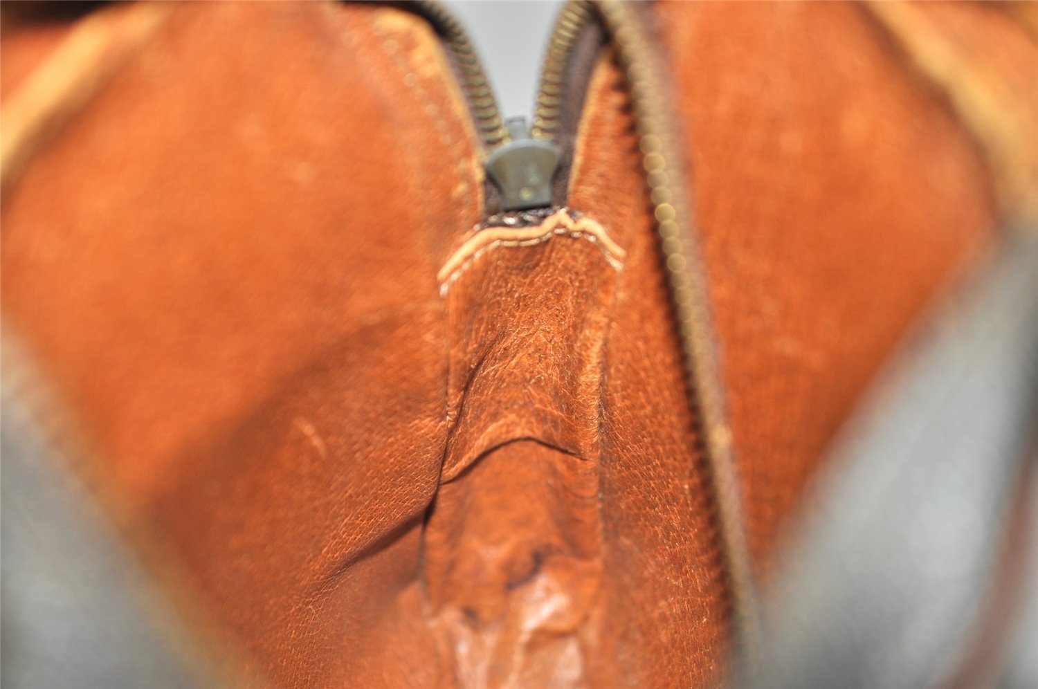 Authentic Louis Vuitton Monogram Danube Shoulder Cross Bag Old Model Junk 1788I