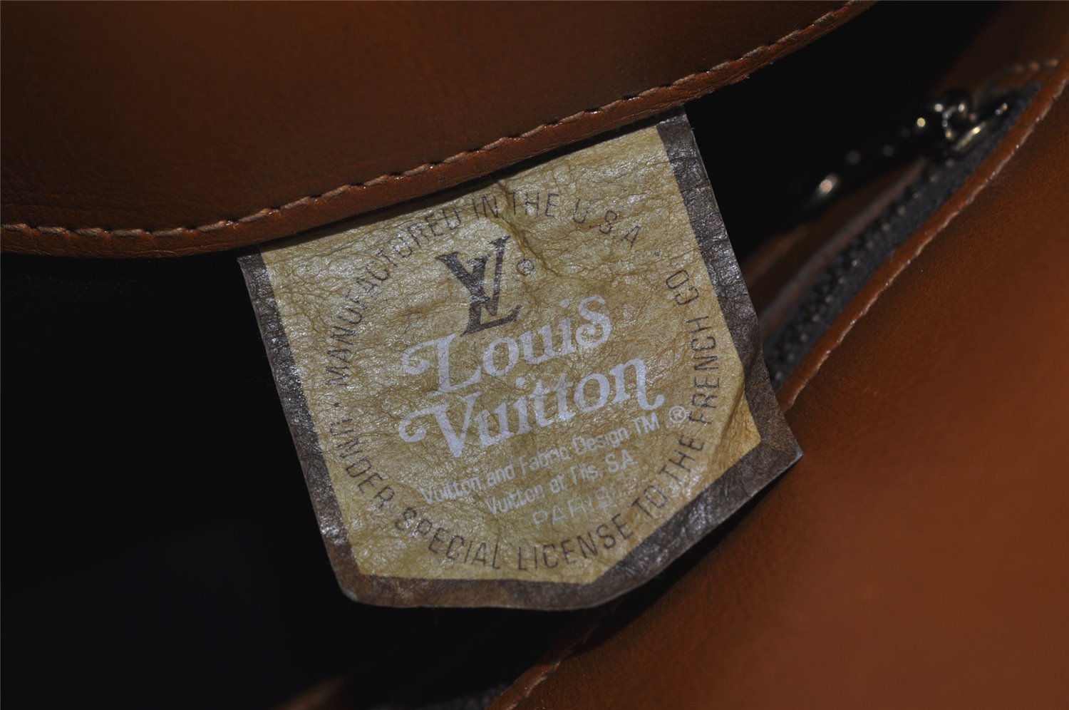 Auth Louis Vuitton Monogram Bucket GM Shoulder Bag T42236 USA Model Junk 1789I