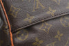 Authentic Louis Vuitton Monogram Nile Shoulder Cross Body Bag Old Model LV 1791I