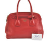 Authentic PRADA CUIR Leather 2Way Shoulder Hand Bag BN2569 Red 1791K