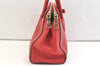 Authentic PRADA CUIR Leather 2Way Shoulder Hand Bag BN2569 Red 1791K