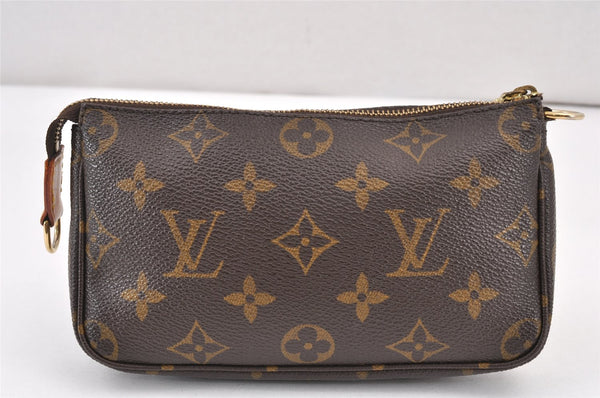 Authentic Louis Vuitton Monogram Pouch For Bucket PM LV 1793K