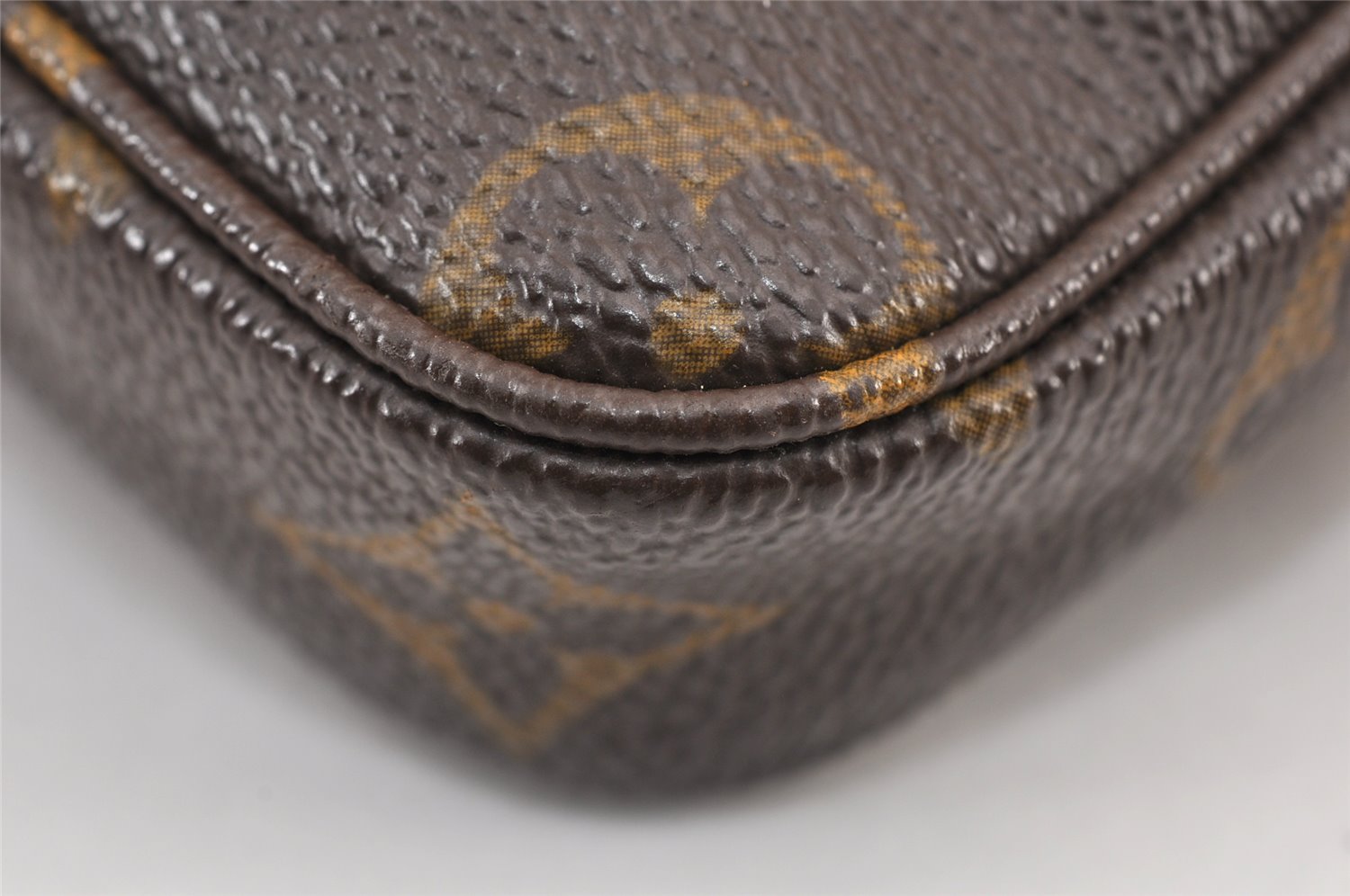 Authentic Louis Vuitton Monogram Pouch For Bucket PM LV 1793K