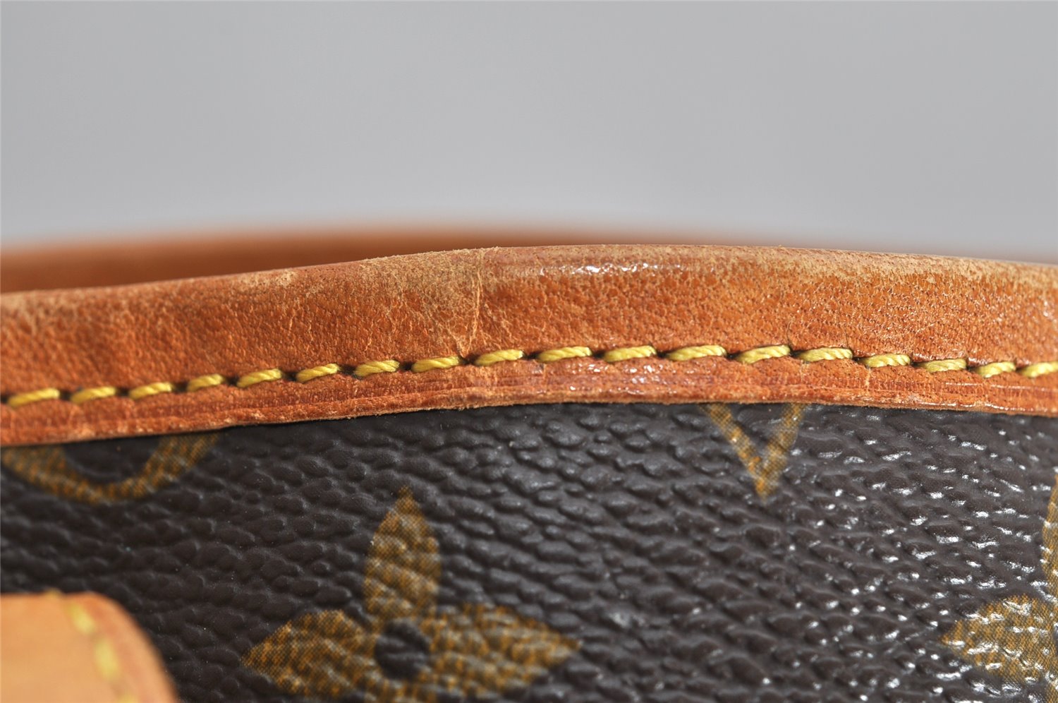 Authentic Louis Vuitton Monogram Bucket PM Shoulder Tote Bag M42238 LV 1795K