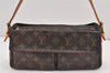 Authentic Louis Vuitton Monogram Viva Cite MM Shoulder Bag M51164 LV 1796K