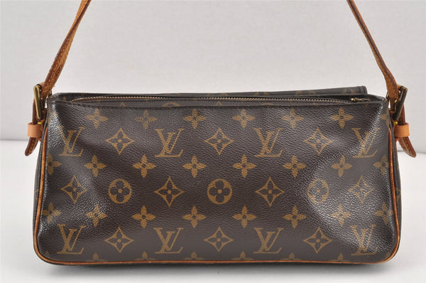 Authentic Louis Vuitton Monogram Viva Cite MM Shoulder Bag M51164 LV 1796K